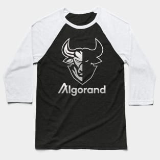 Algorand Algo coin Crypto coin Crytopcurrency Baseball T-Shirt